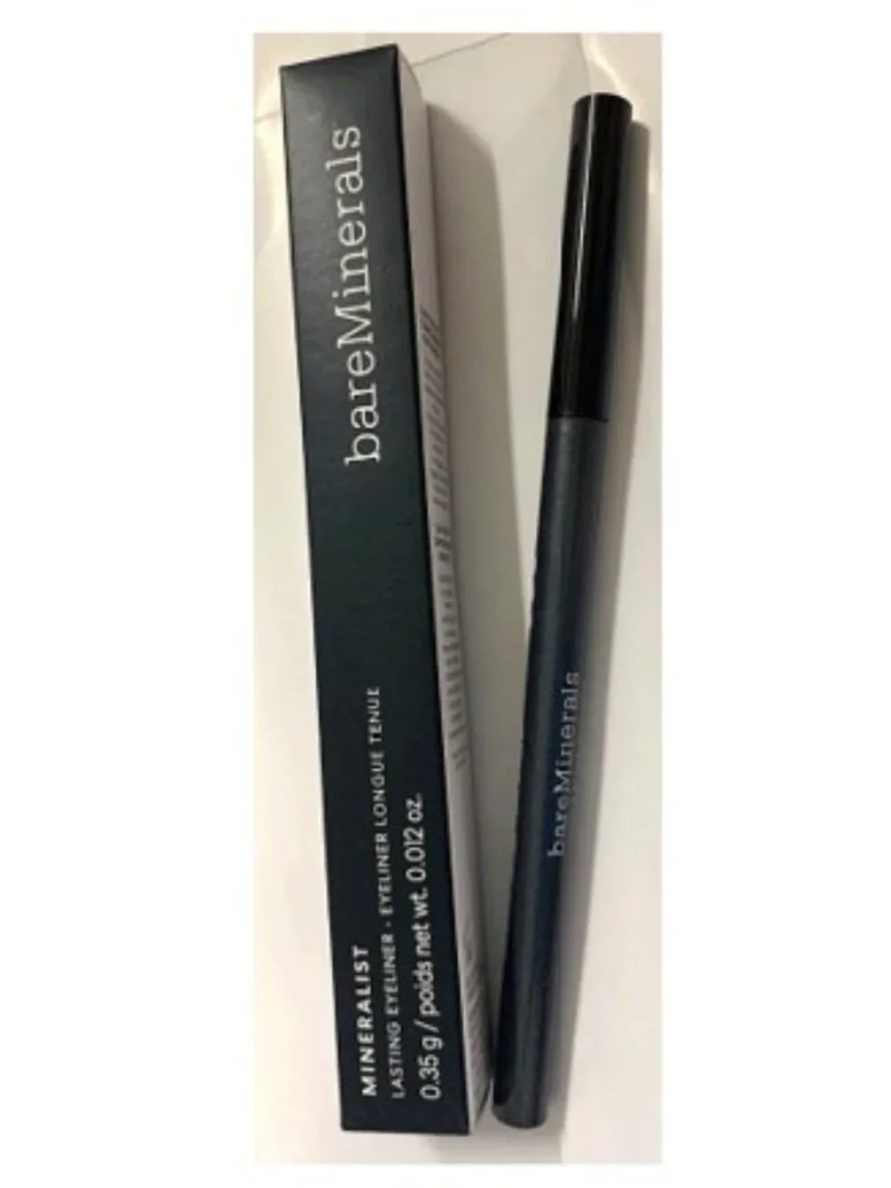 bareMinerals Mineralist Lasting Waterproof Eyeliner* ~ONYX (Rich Black) NIB .35g